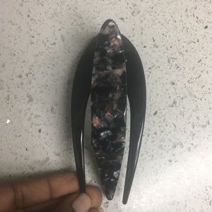 Eternally in Amber Hair Marble Clip